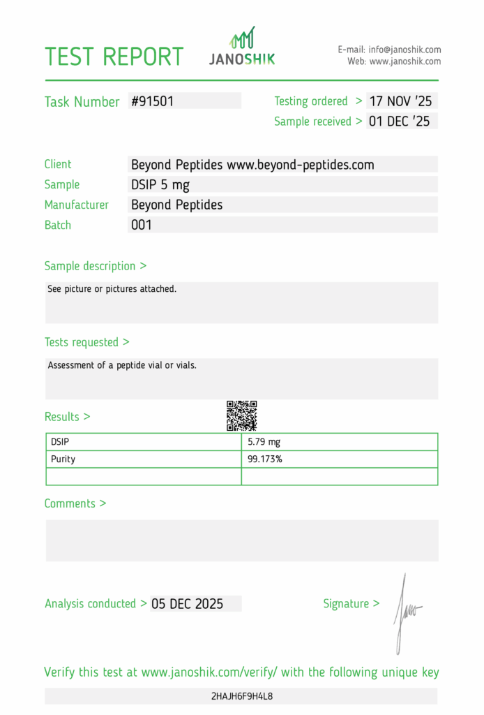 dsip dosierung | Research Peptide b12 injection hair growth