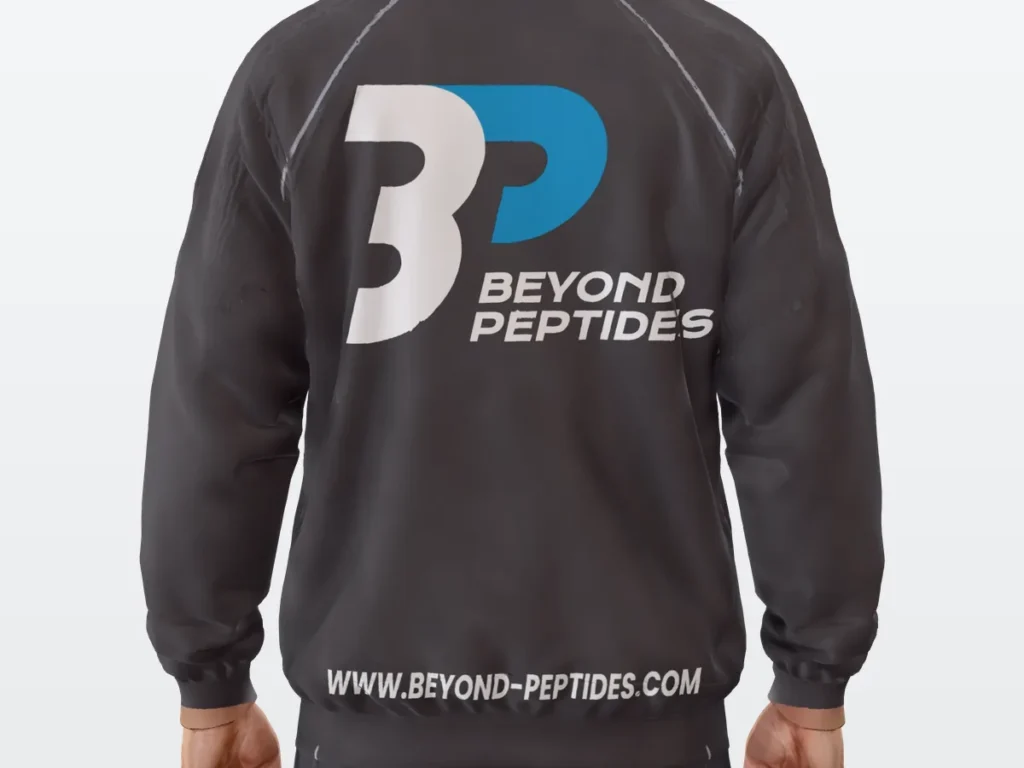 Grey Unisex Zipper: Large back print